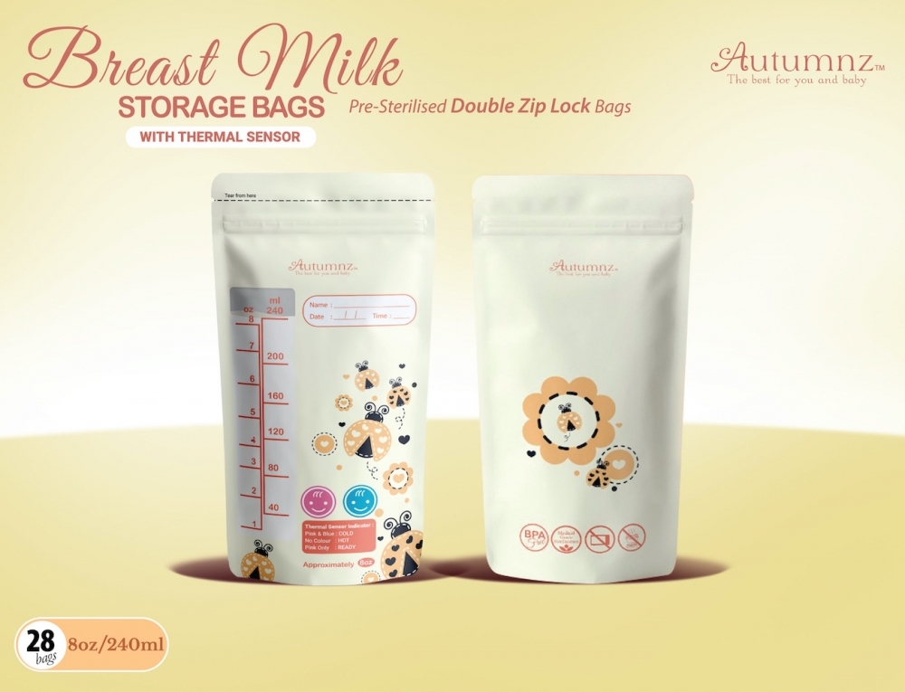 autumnz breast milk storage bag breastfeeding beg susu ibu 母乳袋